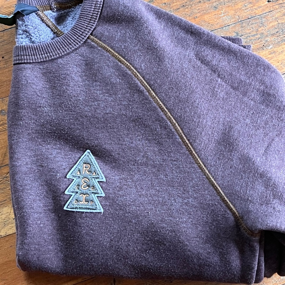 REI Co-op Mens Crewneck Sweatshirt Sz L